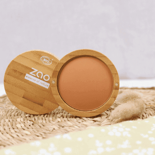Zao Bronzer Mineral Cooked Powder 341 Copper Beige Zao mineral cooked powder beauty4people.com online kopen