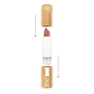 ZAO Bamboo Cocoon Lipstick 416 (Brownish Pink) beauty4people.com nuenen