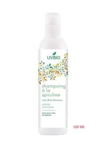 3140010 UVBIO Spirulina Shampoo All Hair Types Bio 100 ml