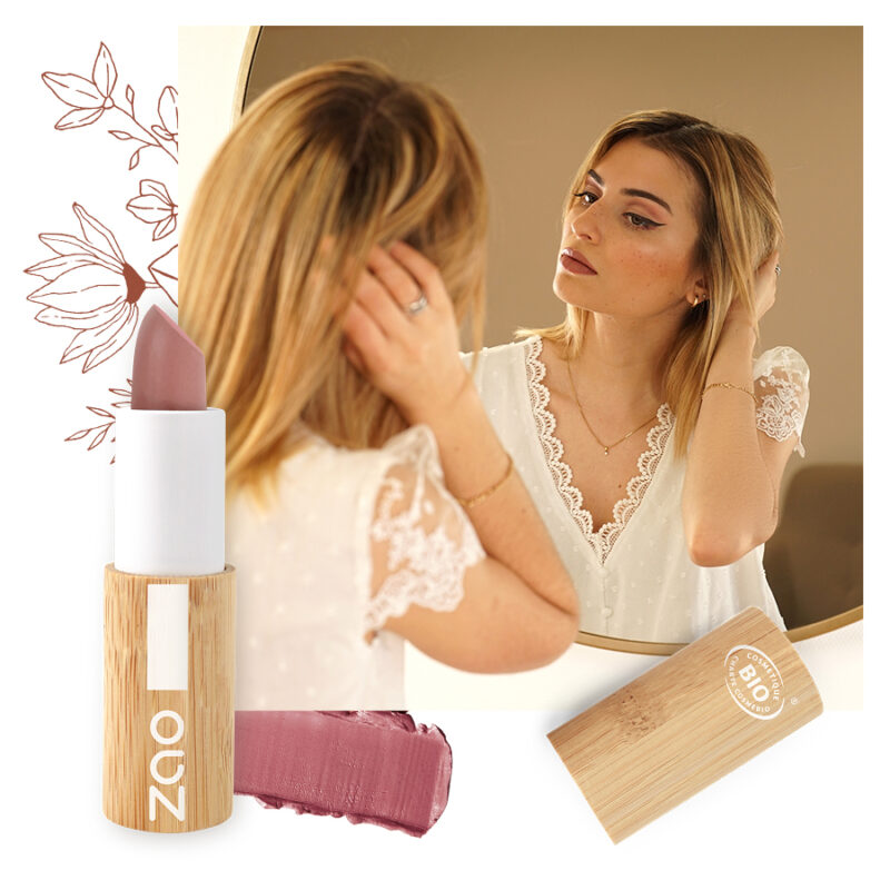 ZAO Bamboo Classic Lipstick 476 (Lilac Romance) beauty4people.com nuenen