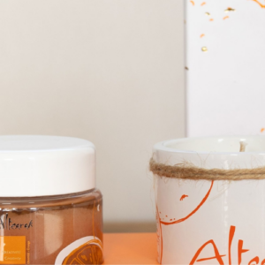 784002 Altearah Bio Creativity Wellness Box Limited Edition Orange Scrub Candle Beauty4People.com Nuenen