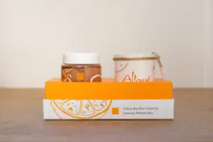 784002 Altearah Bio Creativity Wellness Box Limited Edition Orange Scrub Candle Beauty4People.com Nuenen