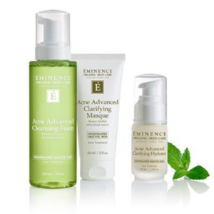 eminence organic skin care acne advanced 3 stappen behandeling onzuivere huid acne huid beauty4people.com shop online nuenen salon